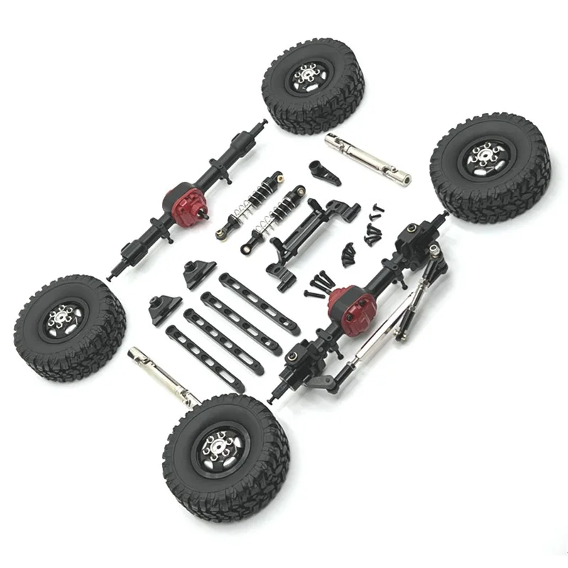 1/12 MN82 LC79 MN78 Remote Control Car Parts, Vulnerability Kit, with Tires    Universal Adjustable Stainless Steel Grill