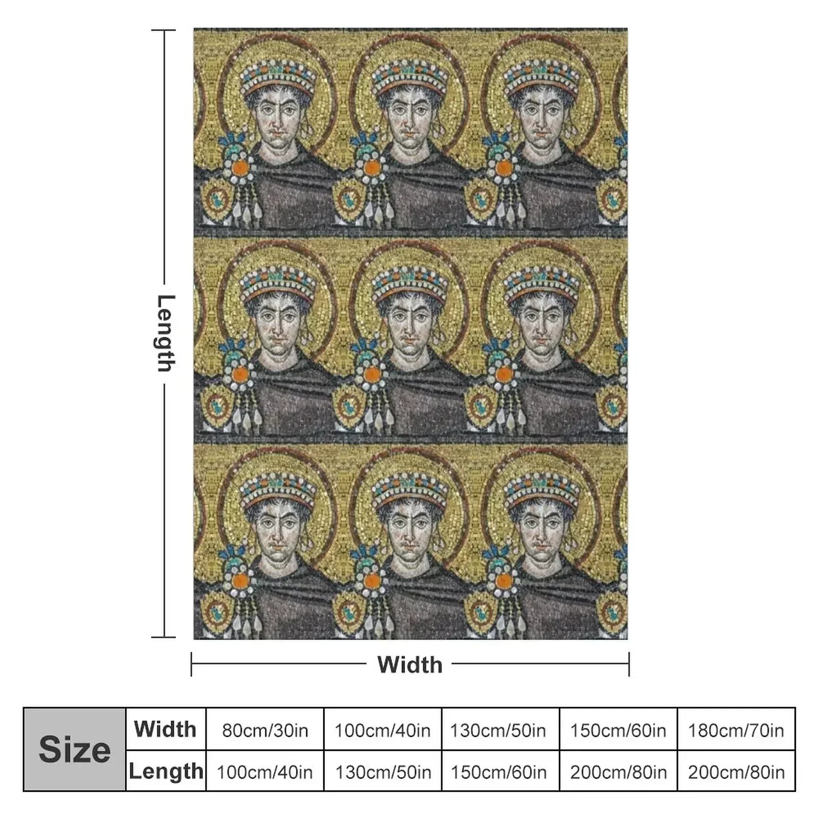 Justinian Throw Blanket Nap Giant Sofa Bed linens Furrys Thermal Loose Blankets