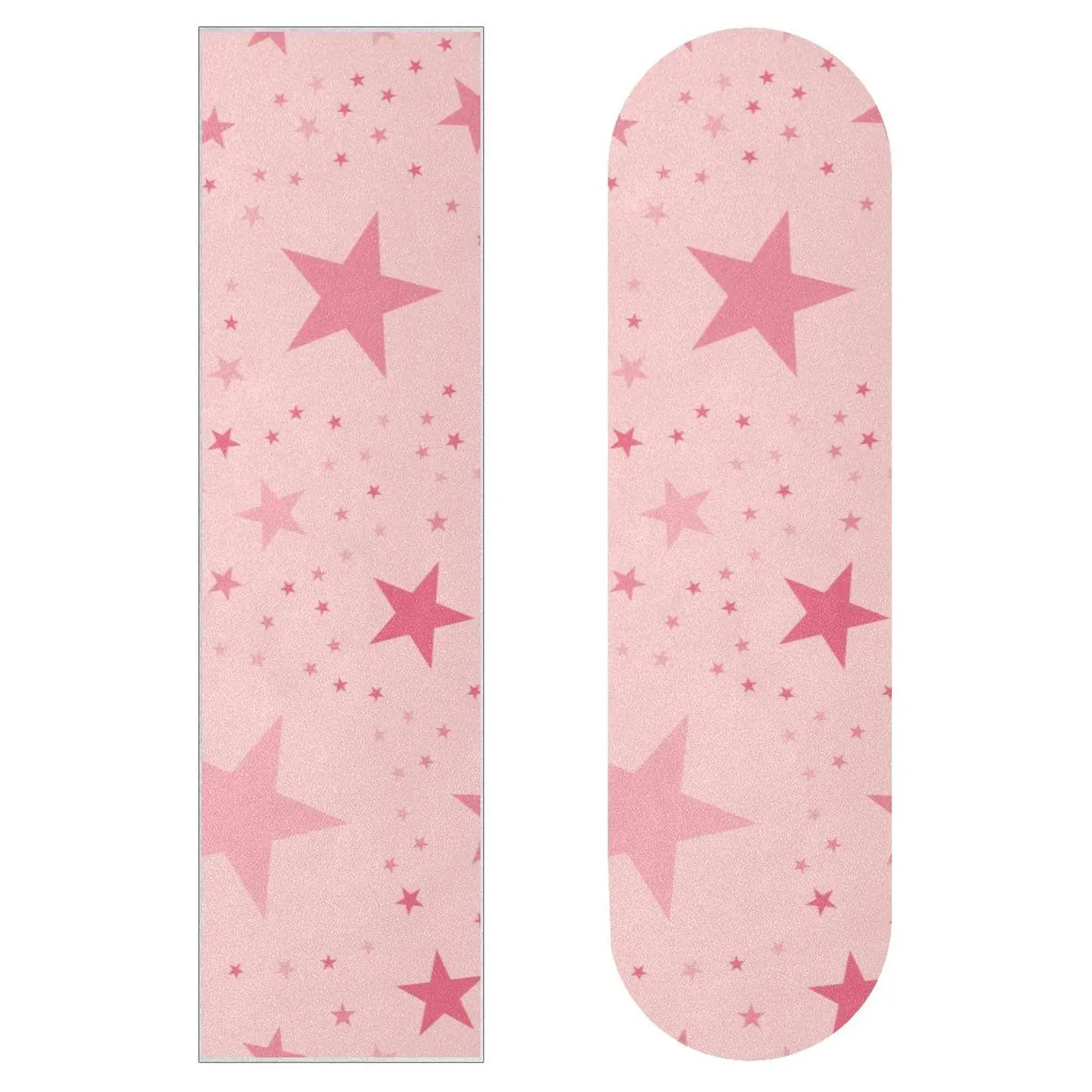 High-strength Skateboards Grip Tape Design Pink Night Sky Bright Stars  Longboard Anti Slip Sandpaper Sticker Skateboards Paper