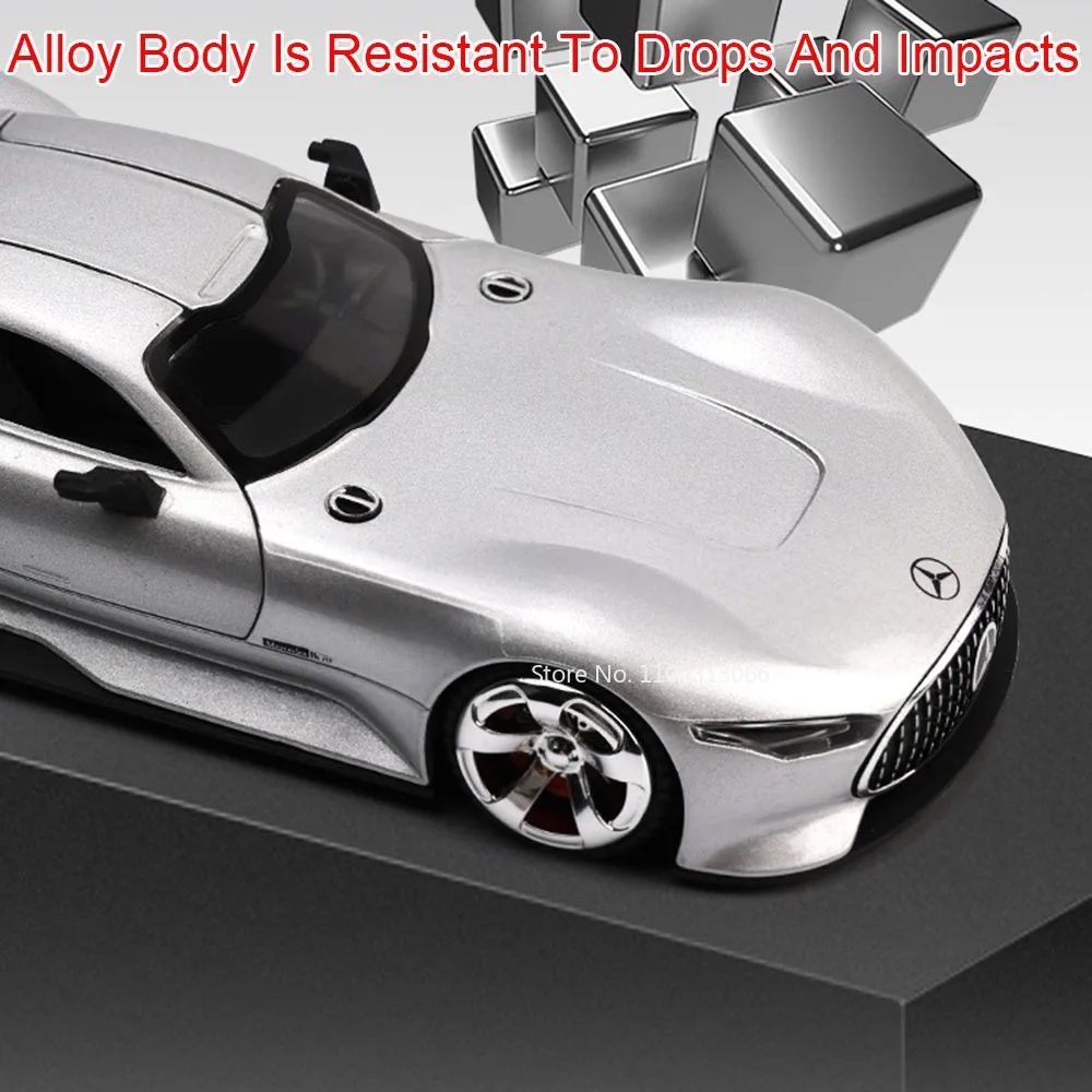 1:32 GT GT-R50 Legierung Autos Spielzeug Modelle mit Zurückziehen Licht Musik Miniatur Fahrzeuge Gummi Reifen Auto für Jungen Sammlung Geschenke