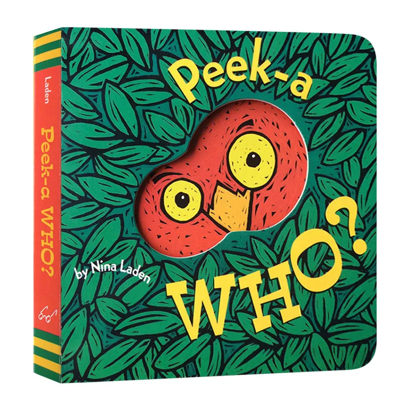 

Peek A Who, peekawho,Baby Children's books aged 1 2 3, English picture book, 9780811826020