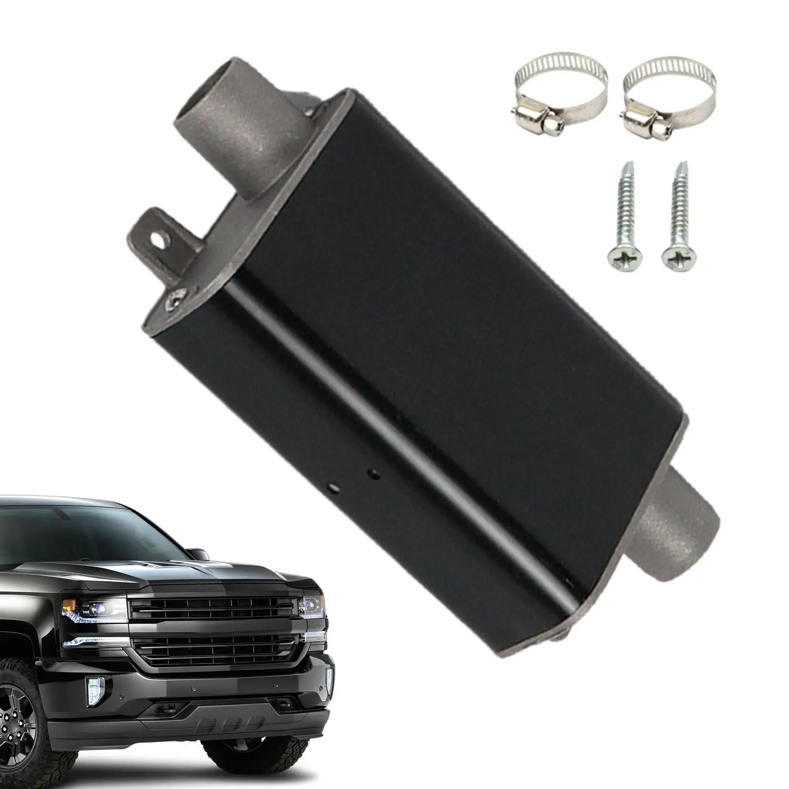 

Глушитель выхлопной трубы, нагреватель из нержавеющей стали, аксессуары для глушителя, шумопоглощающие глушители из алюминиевого сплава для шумоподавителя