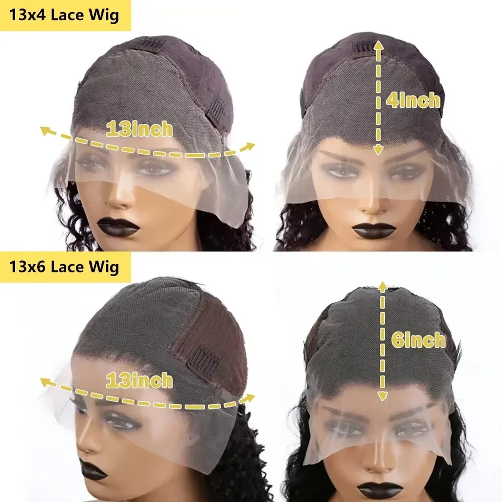 Straight Hd Lace Front Human Hair Wigs For Black Women 32 Inch Glueless 13x4 13x6 Lace Frontal Wig Pre Plucked with Baby Hair