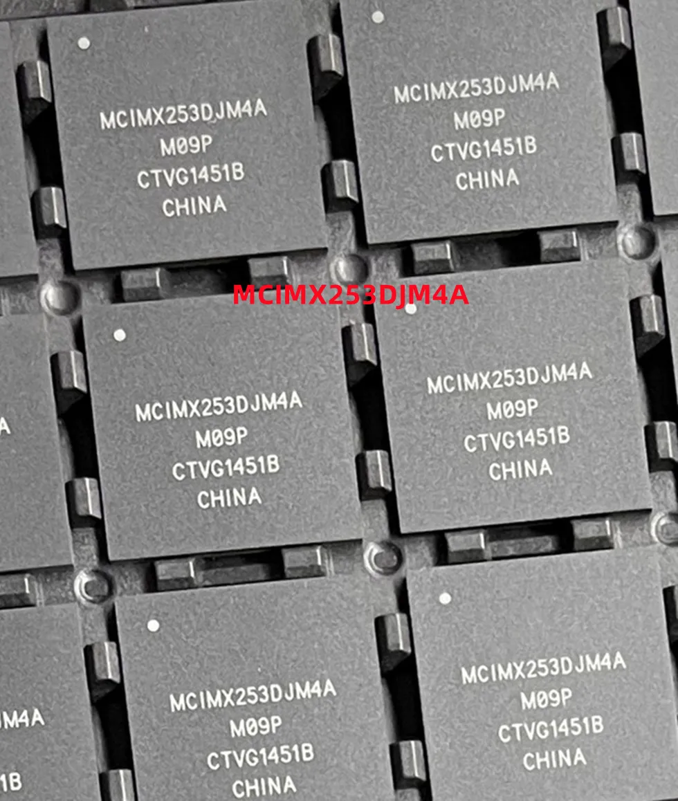 MCIMX253DJM4A FREESCALE Freescale Semiconductor, encapsulating a BGA microcontroller with a good luck chip