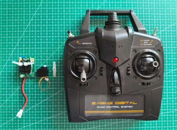 

4-канальный передатчик радиоуправляемого самолета с фиксированным крылом и автоматической стабилизацией, сервоприводом и приемником 2 г, Plug Fly для самолета Bionic Butterfly DIY