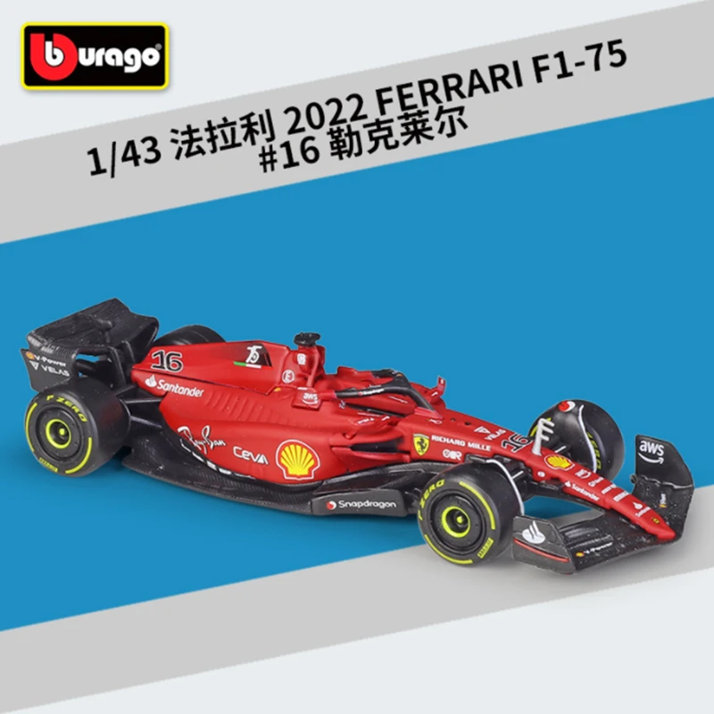 Nieuwe Bburago 1:43 Ferrari Red Bull Racing Tag Heuer Rb14 2018 #3 #33 Legering Auto Model Diecast Model Collectie Kinderen Speelgoed Cadeau