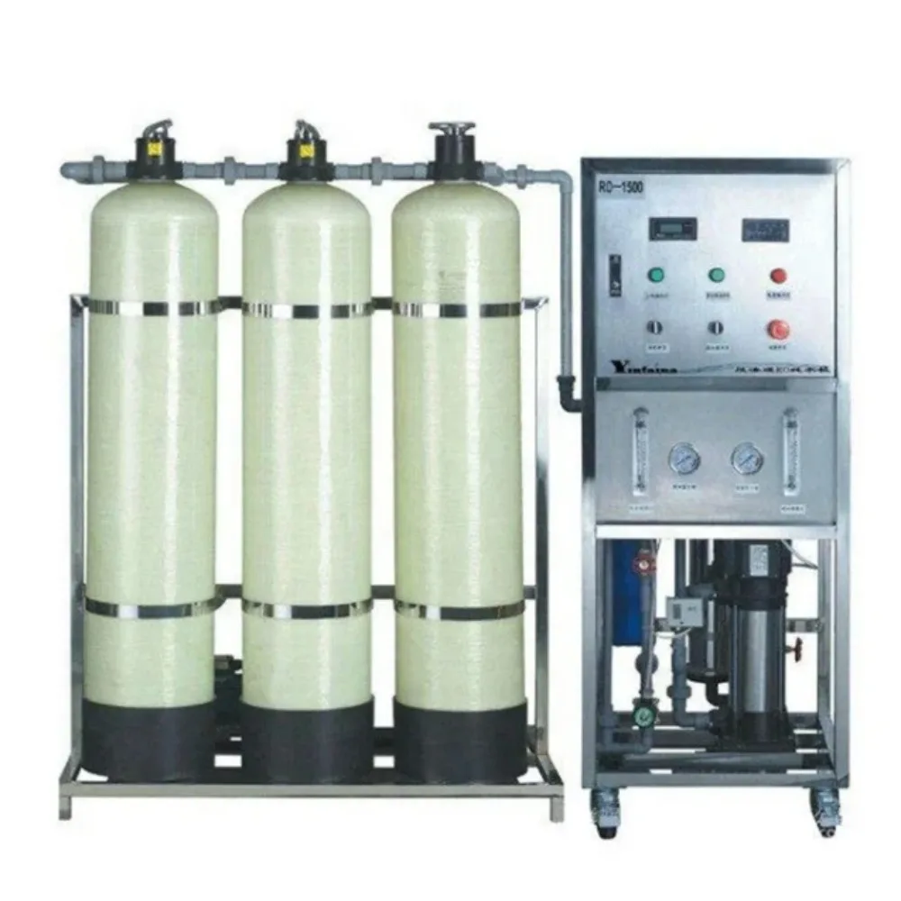Drinking Reverse Osmosis RO Purifying Purification System 500 LPH Mineral Filter Purifier Purify Water Treatment Machine