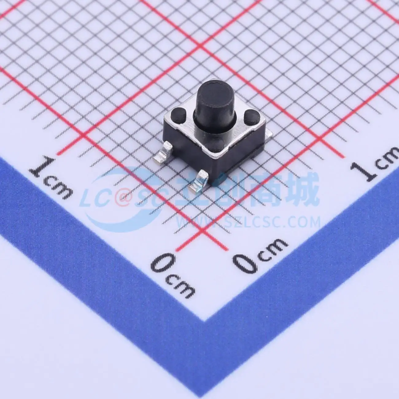 35pcs PTS647SM50SMTR2LFS SMD 4.5x4.5mm SPST-NO 1.8N Tactile Push Button Switch