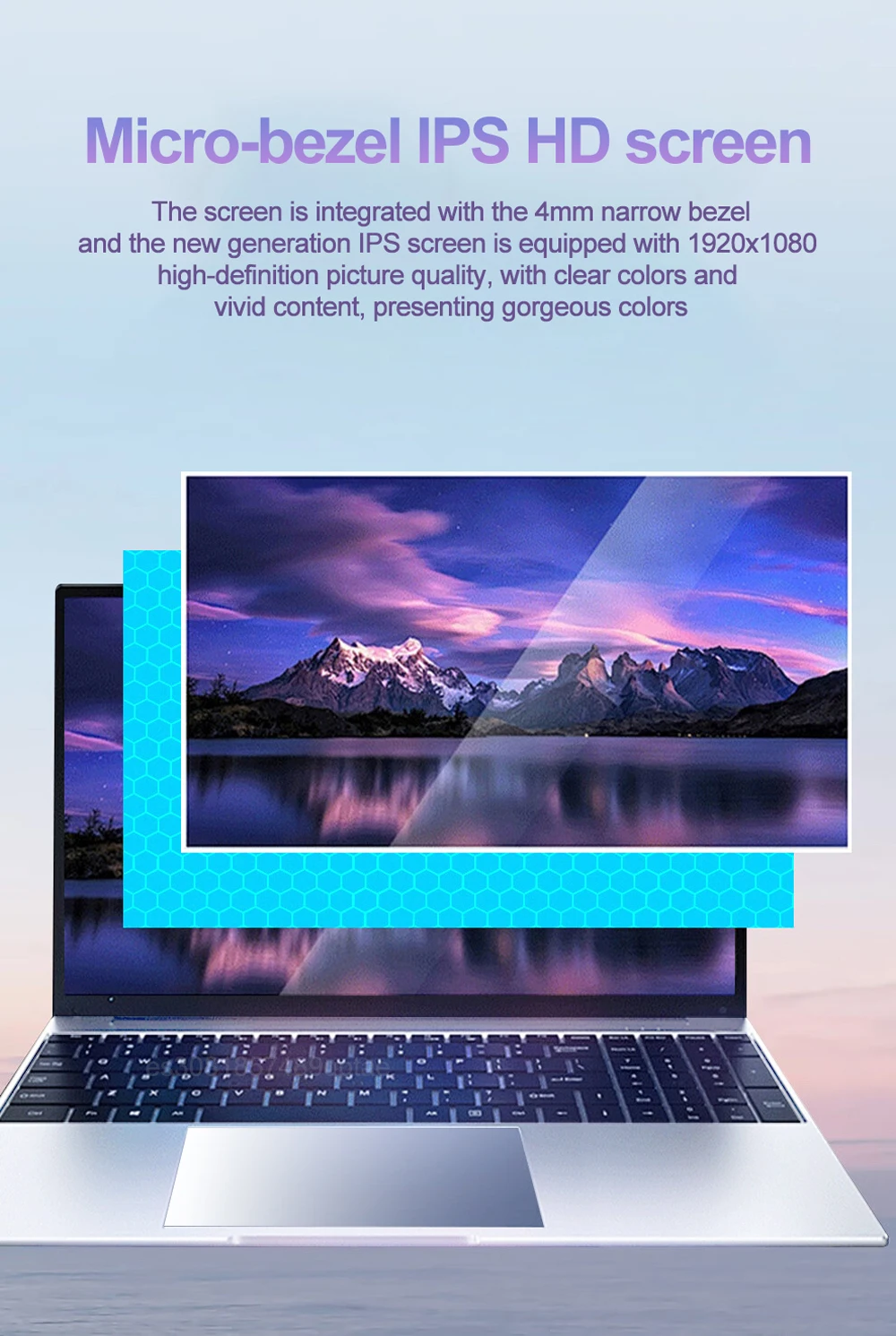 LENO 15.6" Laptop Ultra Slim Windows 11 Intel N3700 16GB RAM 2TB SSD Notebook Gamer 1920*1080 Display Office Study Computer PC
