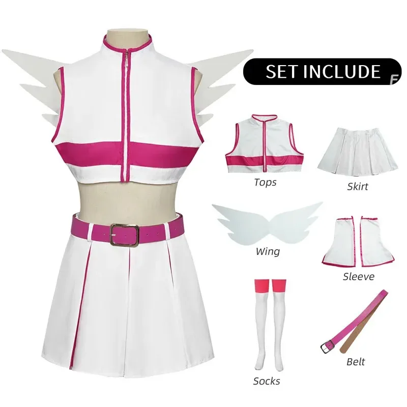 2.5 أزياء Jigen No Ririsa Sigewinne Tenriria التأثيرية Lilyiro أزياء تنكرية لعبة الرسوم المتحركة أزياء الهالوين الصينية للنساء