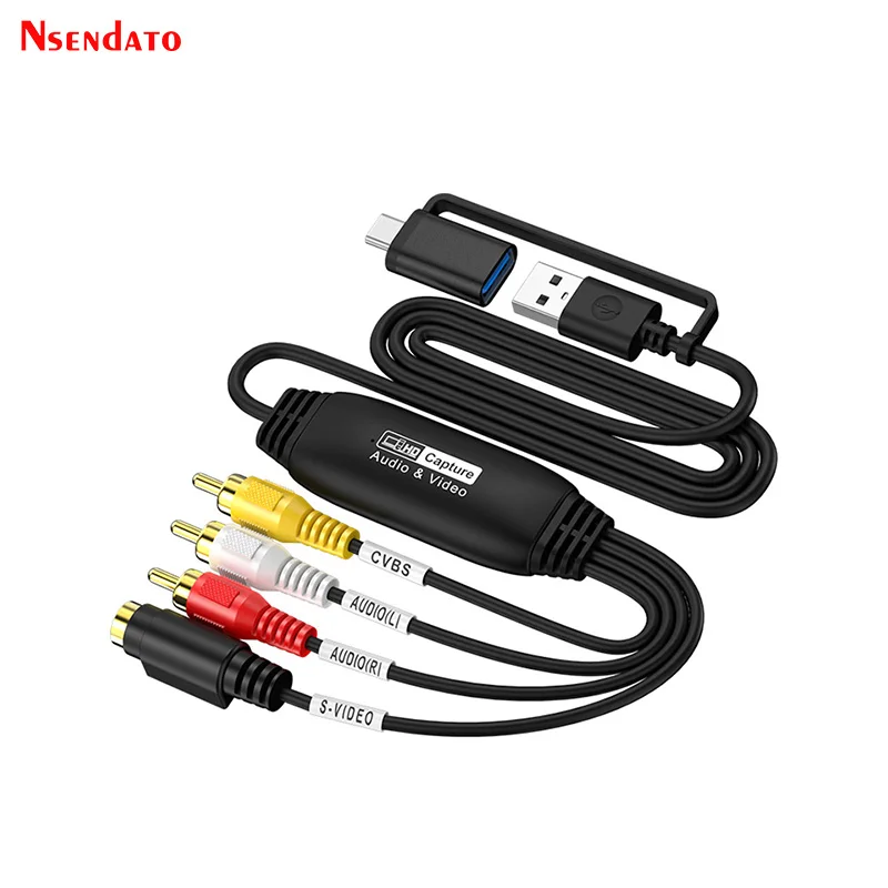 placa-de-captura-de-video-e-Audio-usb-c-av-para-vhs-tv-dvd-vcr-conversor-e-adaptador-usb-para-av-para-pc-e-dvd