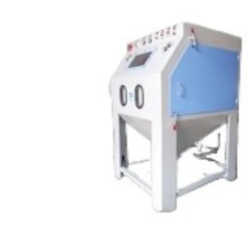 Mold hardware rust removal and renovation, dust-free box sand machine, high-pressure sand blasting machine