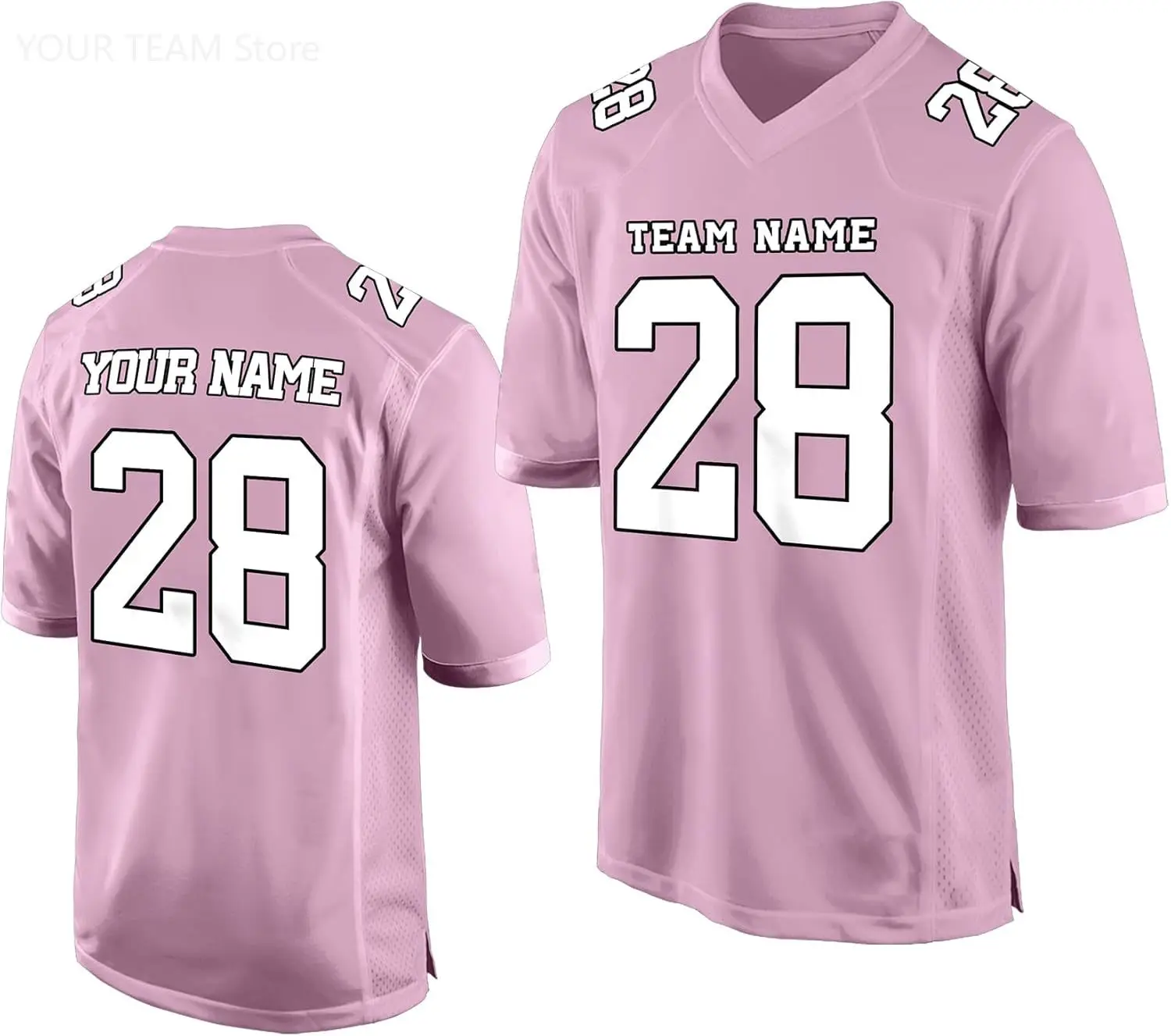 Aangepaste voetbalshirts Gepersonaliseerde teamnaam Nummer Oefenjersey Aangepast voetbalshirt voor heren Jeugd Dames Kinderen