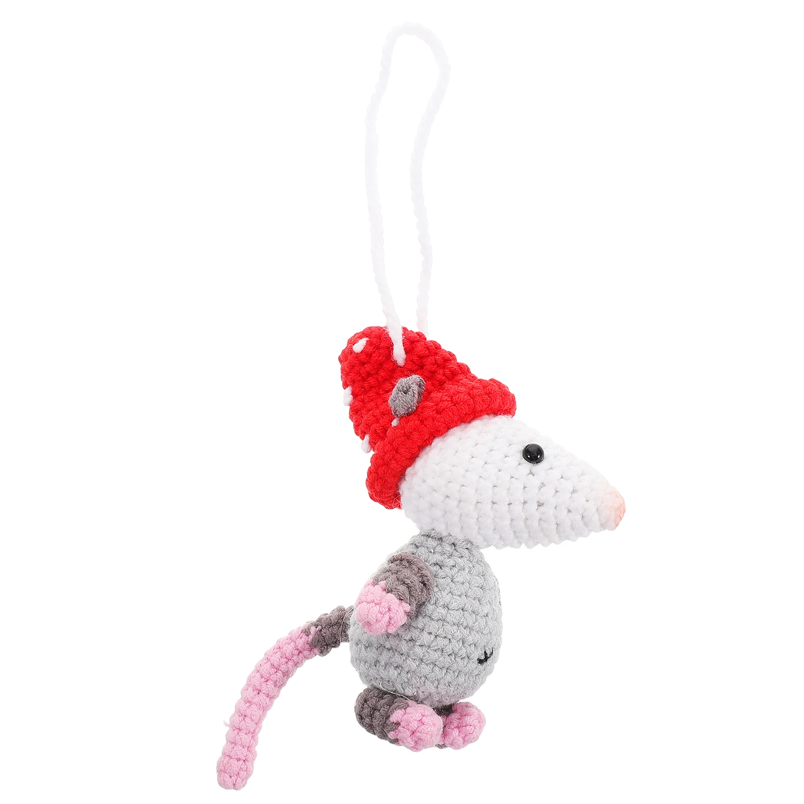 

Car Rearview Mirror Hanging Ornament Cute Opossum Design Fade Resistant Auto Interior Decoration For Cars Trucks Home