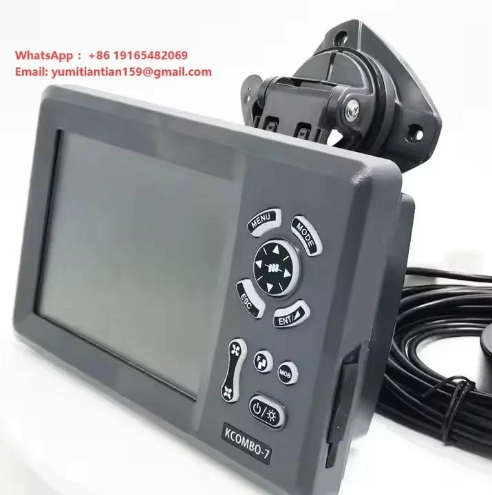 High-quality Marine Electronics GPS Chart Display Built-in Fish Finder Piston Part IPX5 Waterproof 7-inch Color TFT LCD 12000