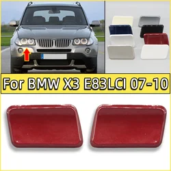 For BMW X3 E83LCI 2007-2010 Front Bumper Headlight Washer Nozzle Cap Cover Trim Lid Sprayer Shell 51110415735 51110415734