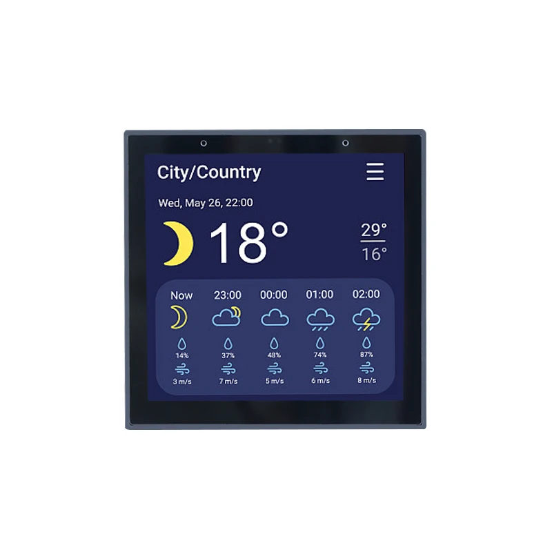 TFL Nuovo interruttore tattile da 4 pollici Edizione Smart Home Controller Switch Opzione Zigbee