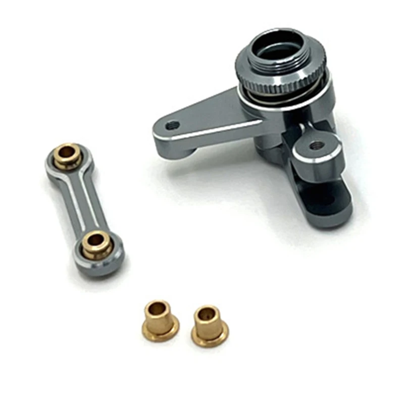 A42I-RC Car Upgrade Steering Component Servo Rod Set For MJX 1/10 10208 Monster RC Car Upgrade Parts