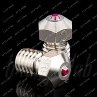 C trianglelab T-V6 Plated Copper ruby nozzle Reprap v6 hotend Ultra high temperature Compatible with  PETG ABS PEI PEEK NYLON