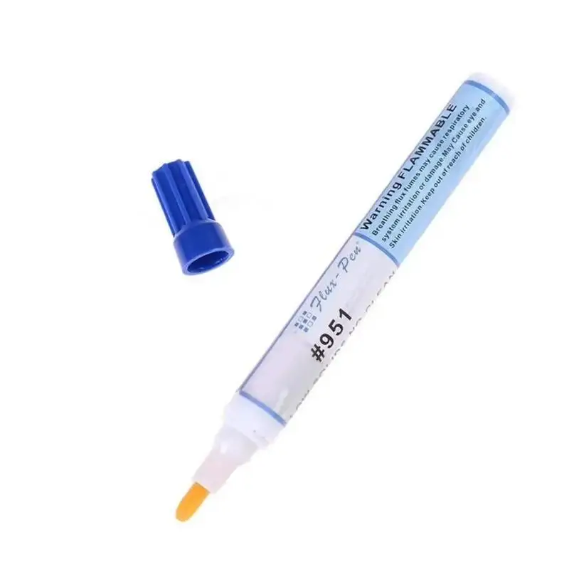 Soldering Flux Pen 1/2 Pcs No Clean Easy Operate Tool for FPC PCB Circuit Board Electronic Repair Work