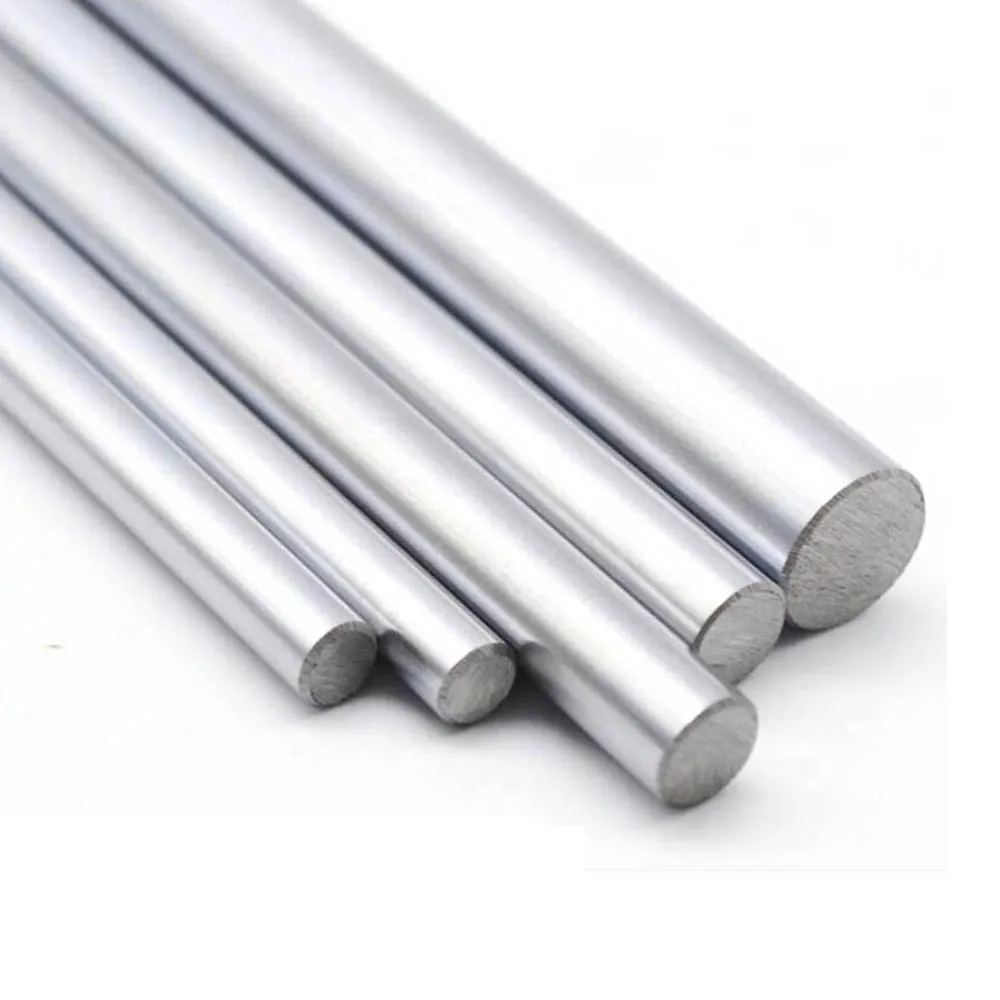 1PC 8mm 10mm 12mm 16mm OD Linear Shaft Length 100-800mm Cylinder Liner Rail for 3D Printer Axis CNC Parts