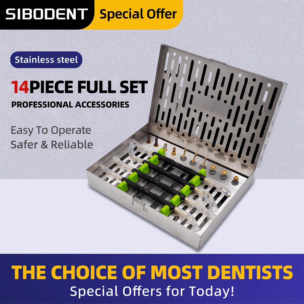 

Dental Sinus Lifting Surgical Kit – 4 PCS Elevators + Drills & Stoppers for Maxillary Implant Procedures
