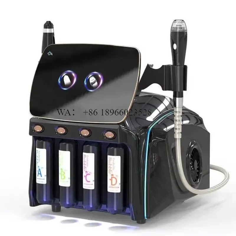 WMWMNU Multi-Function Care Device with Bubble Cleaning Vacuum Suction and Nano Foam for Deep Pore Cleansing Face Cleaner