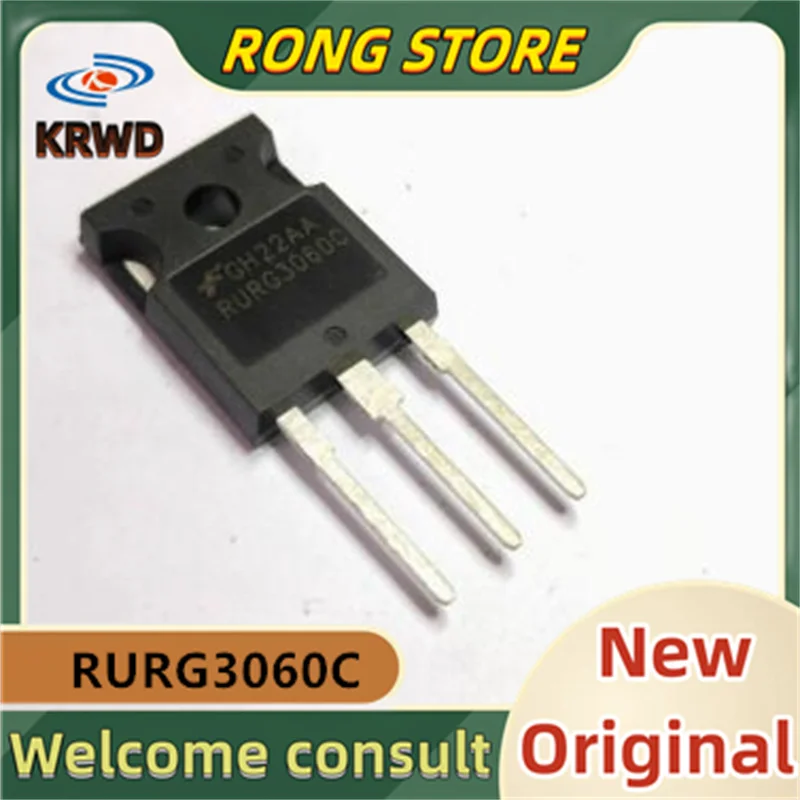 

RURG3060C новый оригинальный TO-247 RURG3060CC 600V30A, 2 шт.