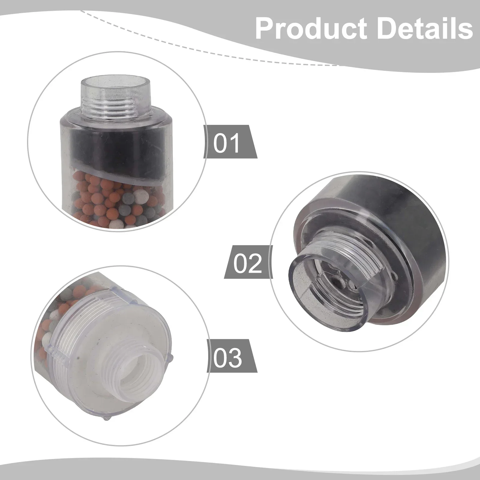 

Improve Connections Shower Head Filter Shower Head Filter Softener Water Purifier Specification Skin Specification