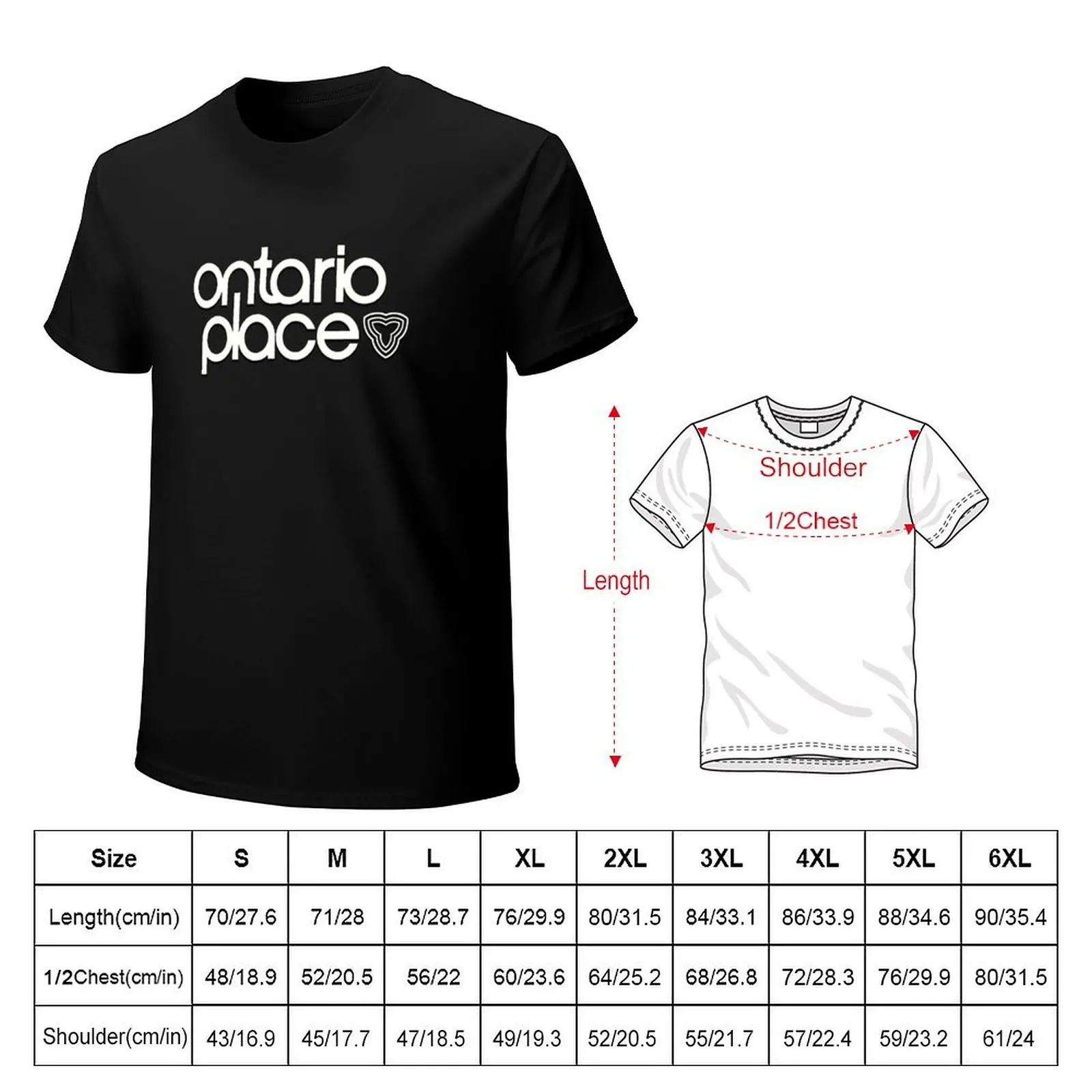 ONTARIO PLACE 1971 T-Shirt g man t shirts for men T-Shirt