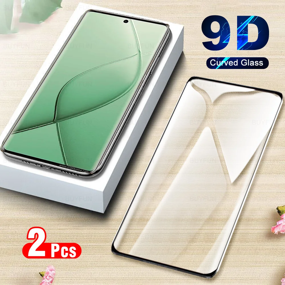 2Pcs 9D Curved Glas For Tecno Spark 20 Pro+ Tempered Glass Screen Protector Spark20 Pro Plus Spark20Pro ProPlus 20ProPlus 4G KJ7