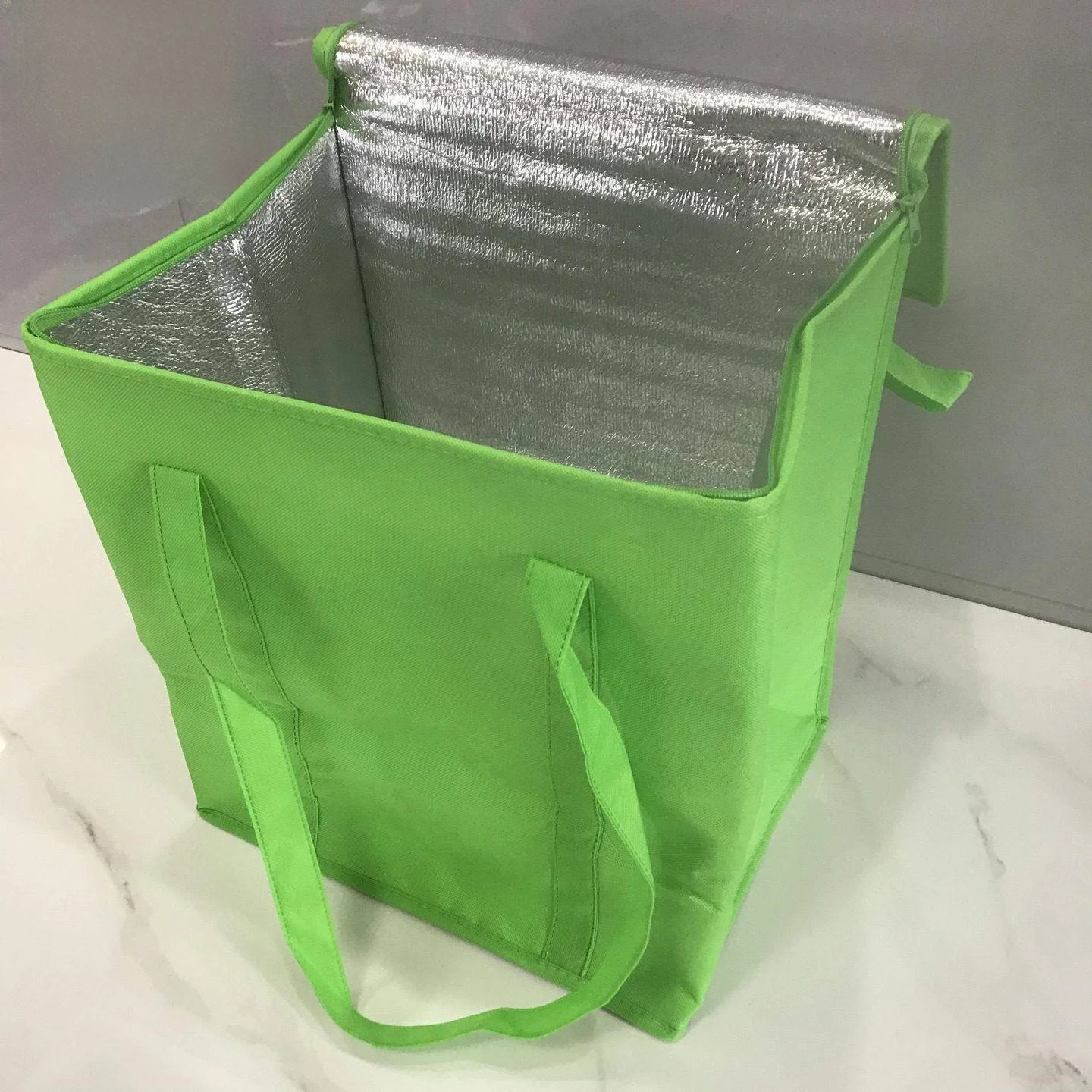 厚手アルミ箔断熱バッグ-大容量-旅行用-生鮮食品-保冷-配達用-特殊車-家庭用