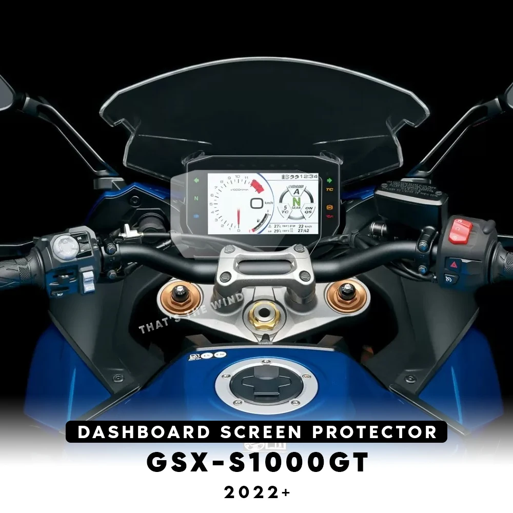 FOR Suzuki GSX-S1000GT GSX S1000GT S1000 GT 2022 - Dashboard Screen Protector Cluster Scratch Screen Protection Film