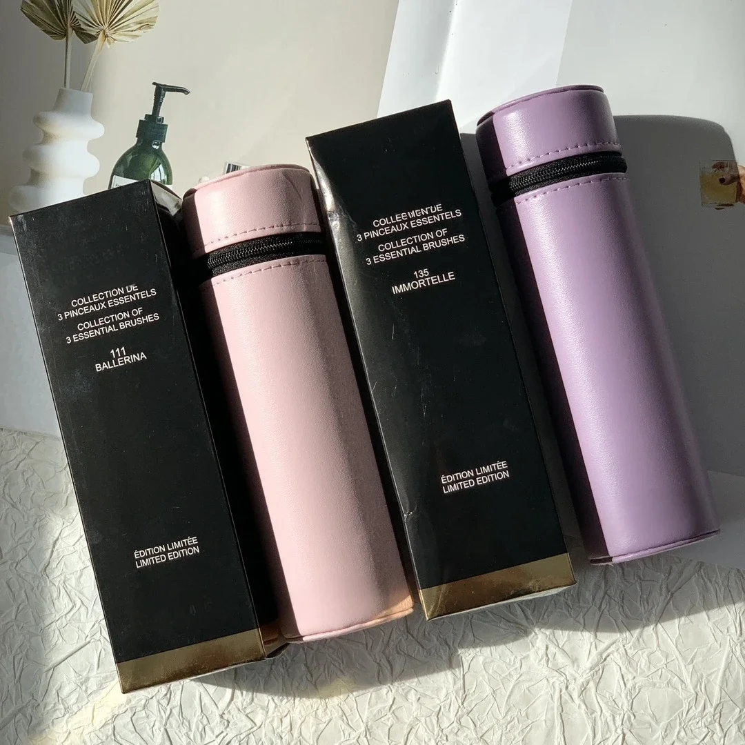 Conjunto de pincéis de maquiagem de luxo, base de alta qualidade, blush, sombra, delineador, presente perfeito para amante, amigo, namorada, aniversário