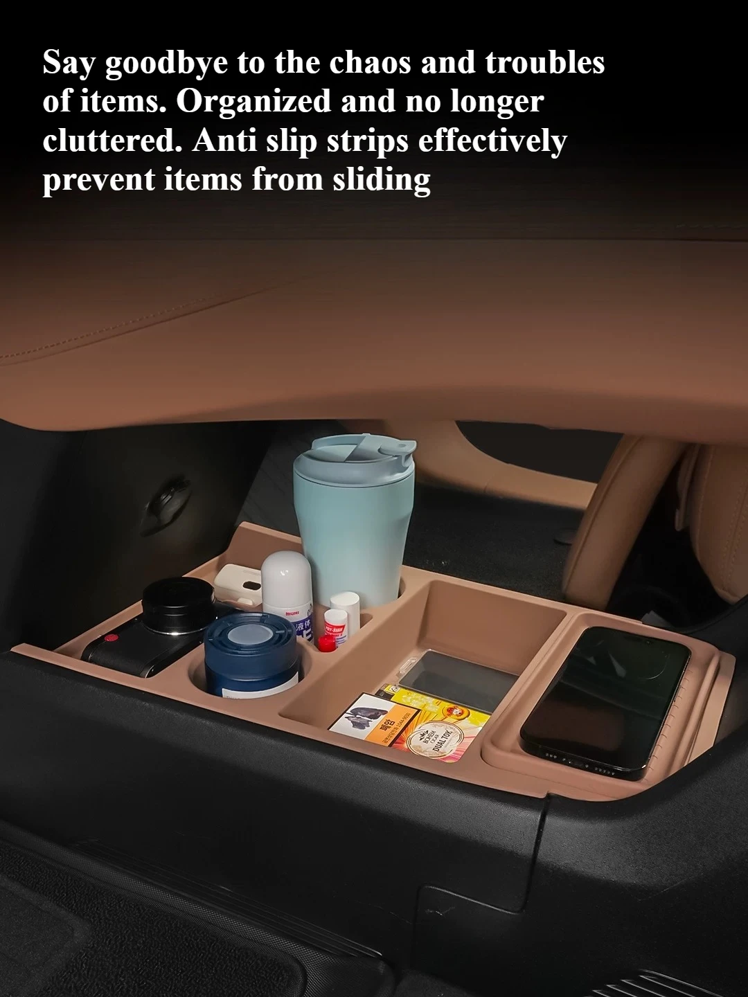 per-onvo-l80-onvo-l90-scatola-portaoggetti-in-silicone-per-console-centrale-con-coperchio-scomparto-interno-del-bracciolo-dell'auto-con-contenitore-a-strati