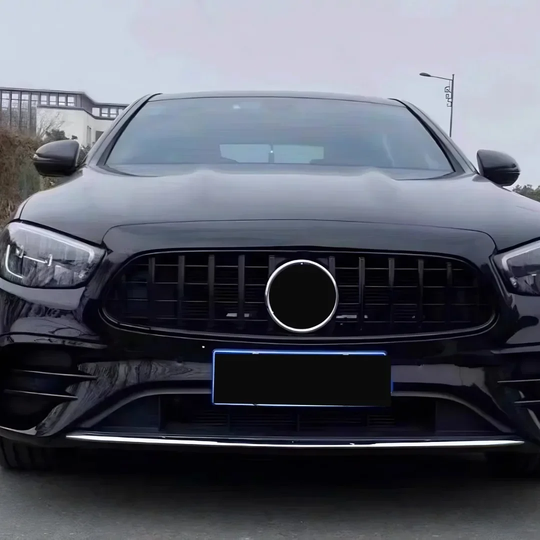 Front Mask Grille Bumper Grill Upgrade Tuning Car Styling Accessories Refit For Mercedes Benz E class W213 2021-2023 GT Diamond