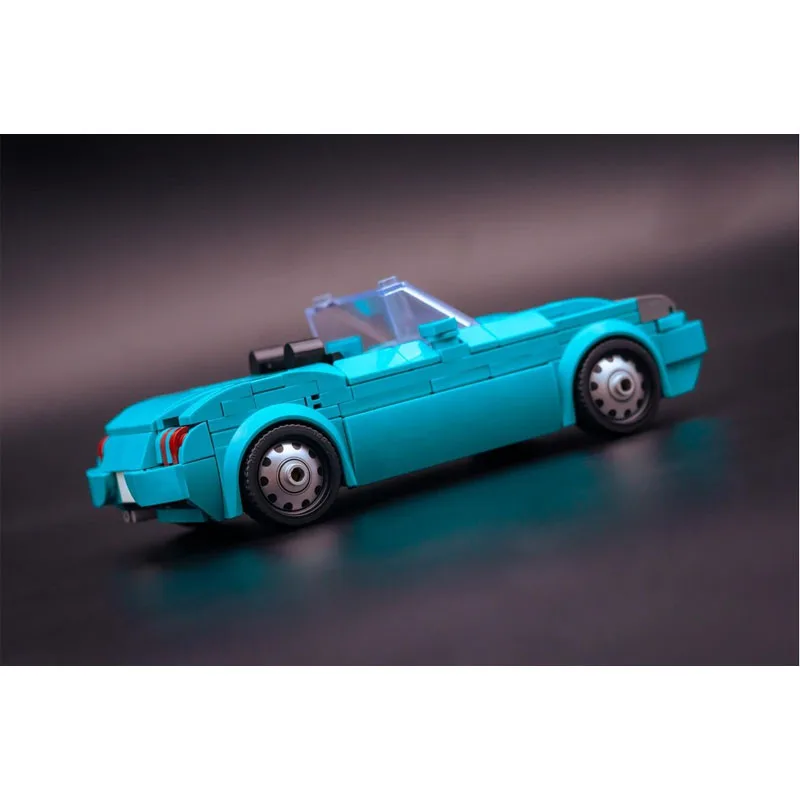 MOC-191913 جديد كلاسيكي مبدع سوبر للتحويل سيارة رياضية بنة نموذج 356 أجزاء لعبة عيد ميلاد الأطفال الأولاد