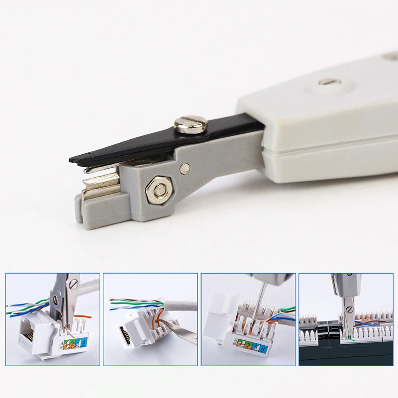 110 ferramenta de perfuração multifuncional tipo coroa idc/fio de rede cat5 e ferramentas de terminal de impacto de inserção de telefone