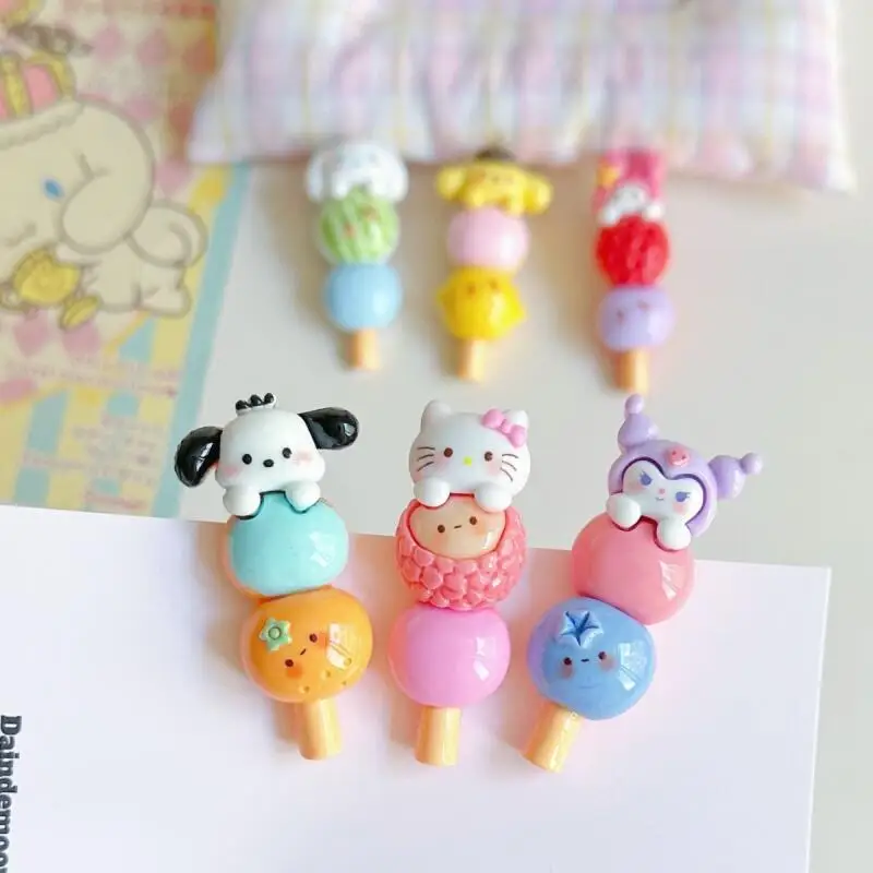 Spinki do włosów Sanrio Nowe Kreskówkowe Spinki My Melody Słodki Styl Urocza Dziewczyna Sklep Spinka Boczna Karta do Wydawania Akcesoria do Włosów Spinki do Włosów