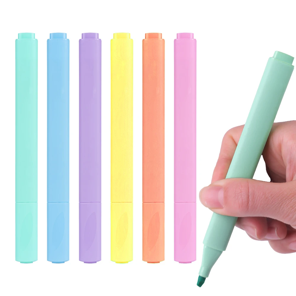 

ZUIXUA Universal Large Capacity Fluorescent Marker Pen for Students Highlight Key Points Color Aesthetic Value Learning