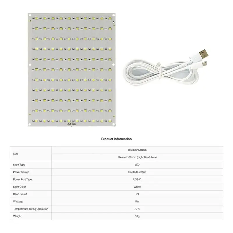 ABXF-5X For Bambulabs Lithophane Led Panel CMYK LED Backlight Board PLA Basic CMYK Lithophane Bundle