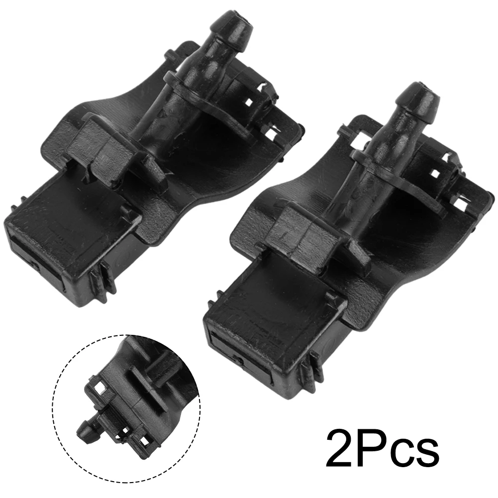 2x Front Windshield Water Washer Nozzle Jet Spray Pair 85381-12300 For Corolla Altis E140 2007-2013 For Camry XV40 2006 - 2012