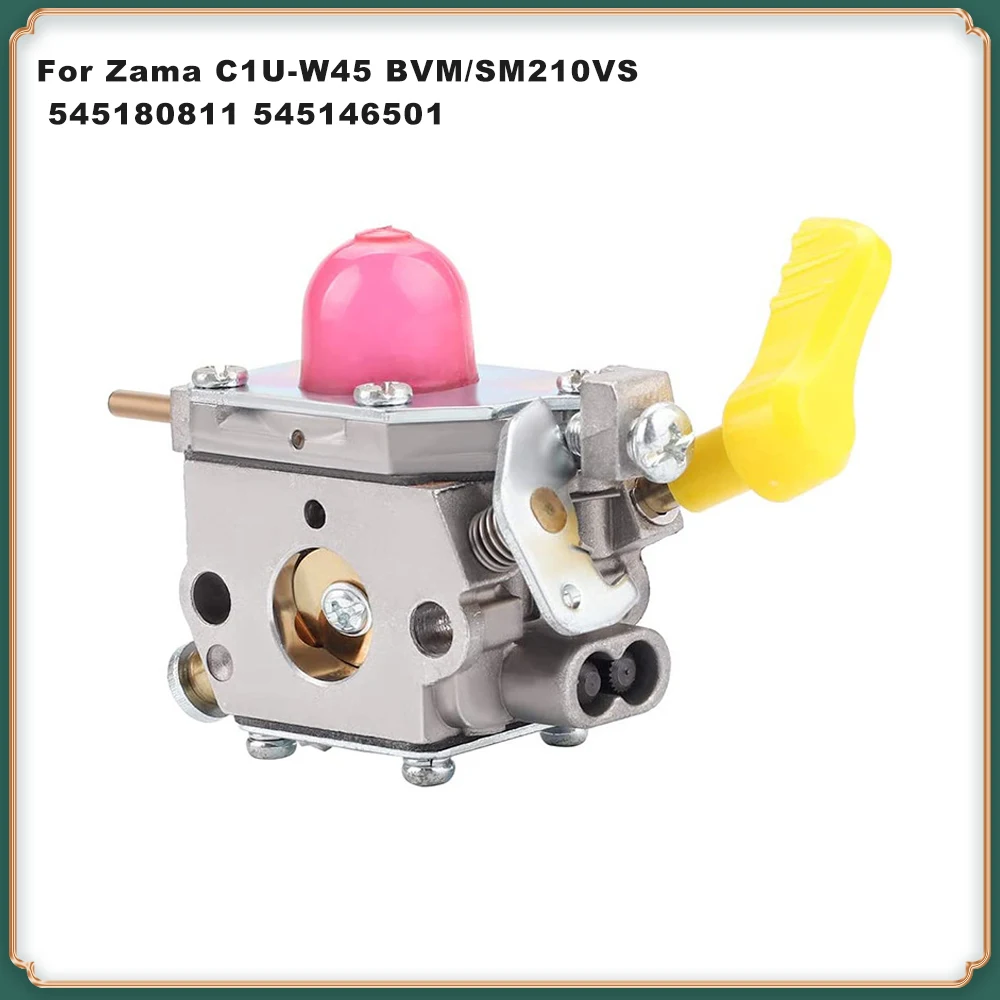 

Replacement Carburetor for BVM/SM210VS Blower - Compatible with Zama C1U-W45, 545180811, 545146501
