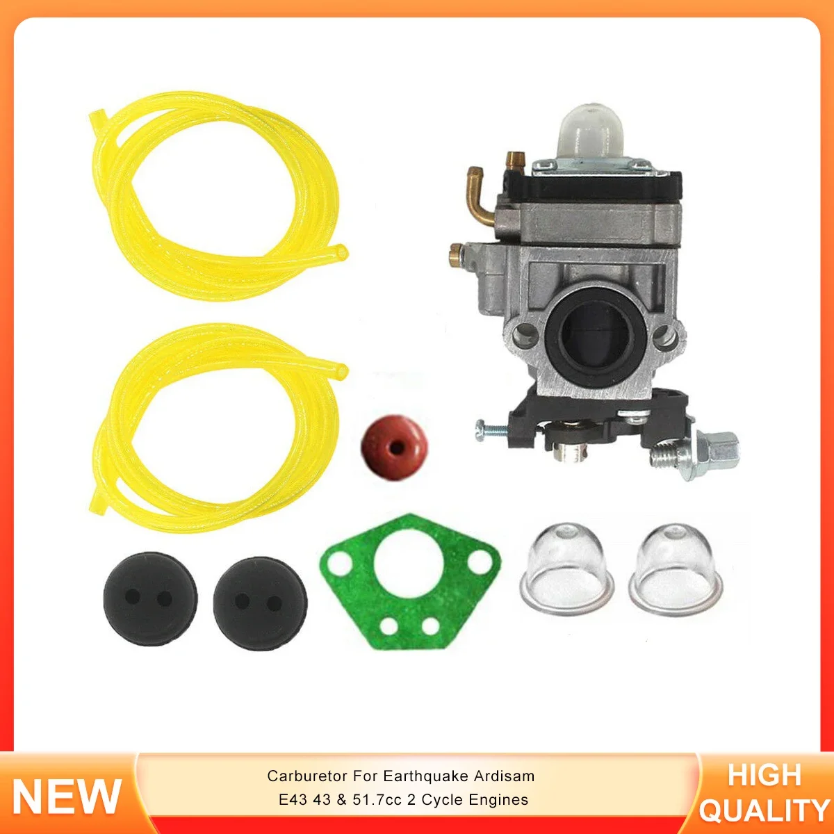 

Carburetor For Earthquake Ardisam E43 43 & 51.7cc 2 Cycle Engines
