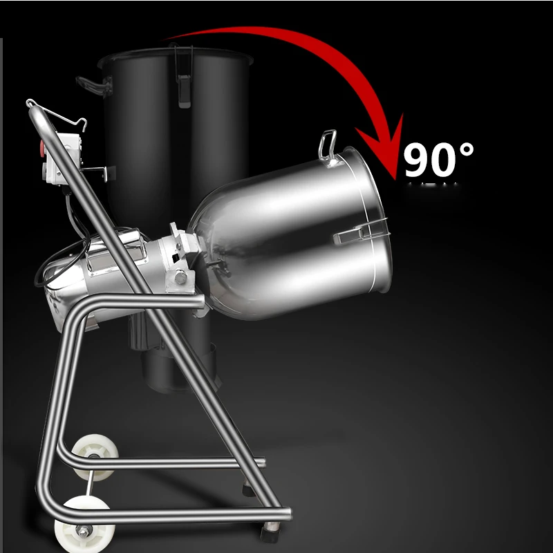 Macchina per il ghiaccio commerciale di grande capacità da 30 litri, miscelatore per marmellata a pavimento, frappè, macchina per rompere la parete del ghiaccio con fagioli Mung