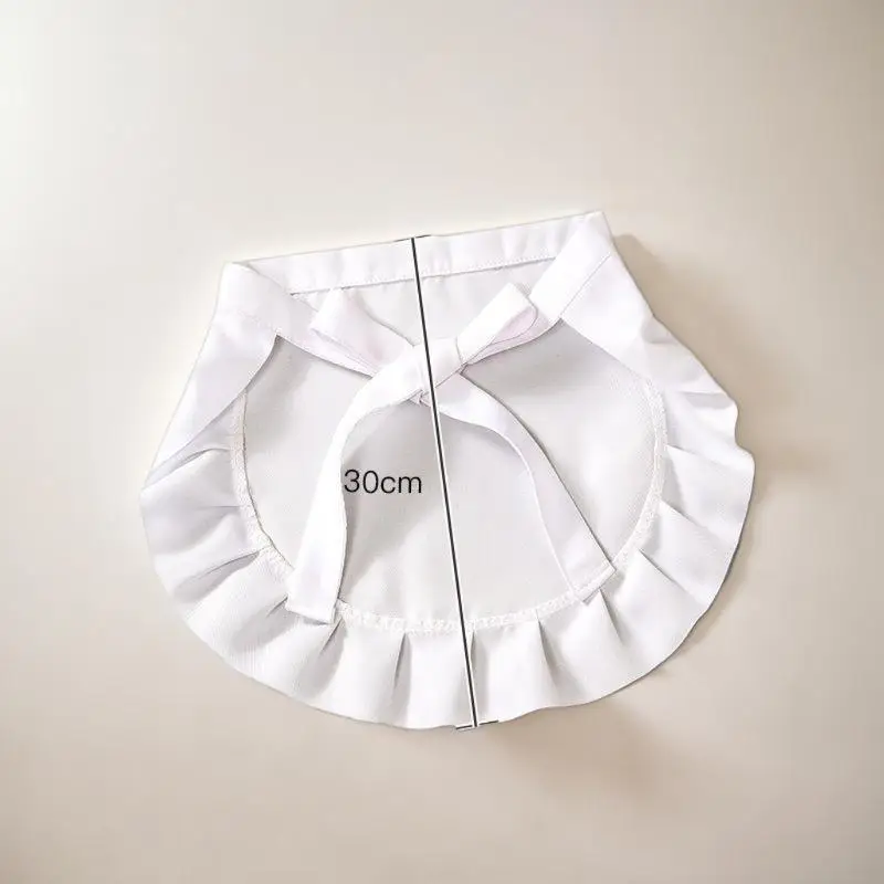1 STKS Serveerster Meid Cosplay Taille Schort Half Schort Kostuum Koken Schorten Voor Keuken