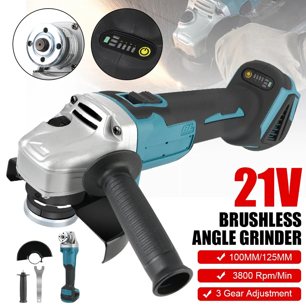 DGA404 18vMakita power tools Grinder Tool Wireless Power Tools Electric Grinder Angle Grinder Brushless Sander Angle