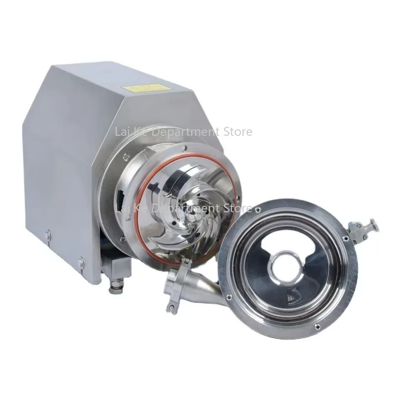 

Sanitary stainless steel centrifugal pump open impeller mirror polish SS304 material centrifugal pump