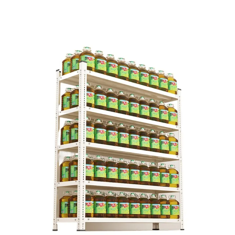 

New supermarket, display, warehouse shelves, multi-layer commercial convenience store goods, commissary storage racks