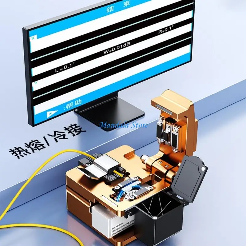 U2JC 人間工学に基づいたグリップ 航空用アルミニウムファイバーケーブル精密カッター、統合廃棄物管理および 3 つの溝システムを搭載